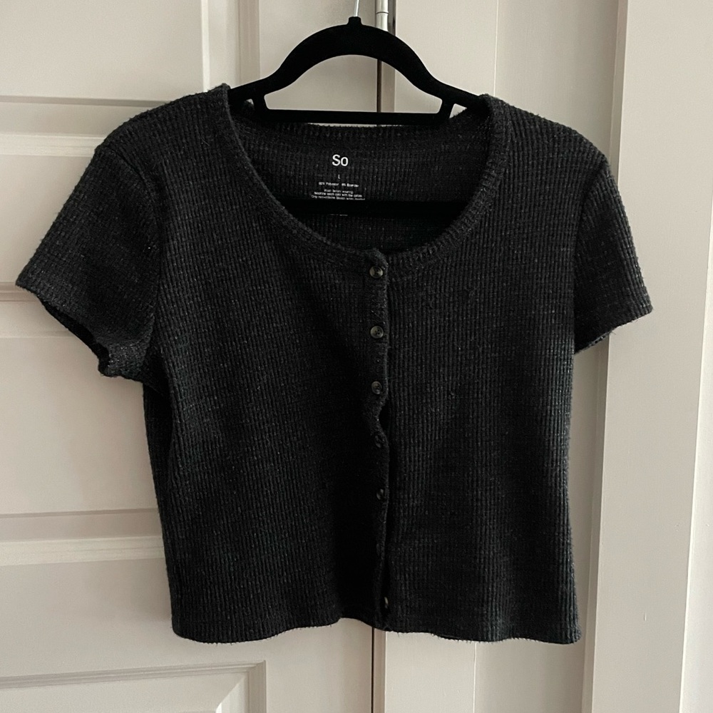 Bottom up, grey crop top